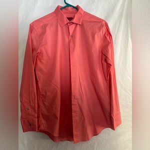 Alfani Men's Vibrant Coral Dress Shirt
